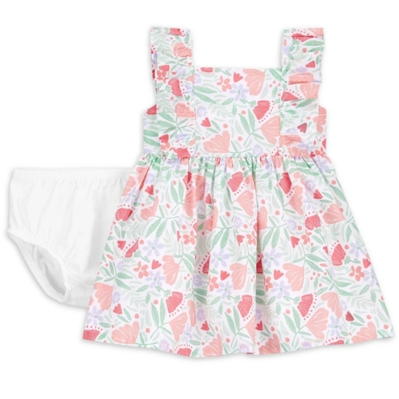 Carter's Child of Mine Baby Girl Dress, 2-Piece Set, 12 months - Picture 10 of 16